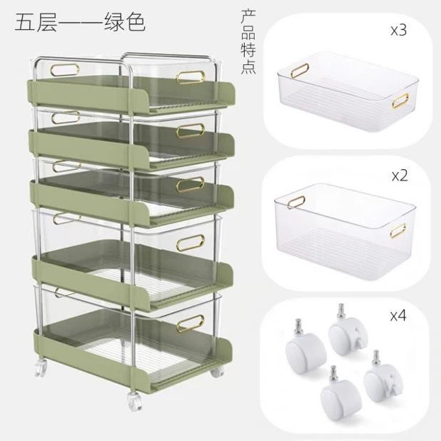 Drawer-type Storage Trolley